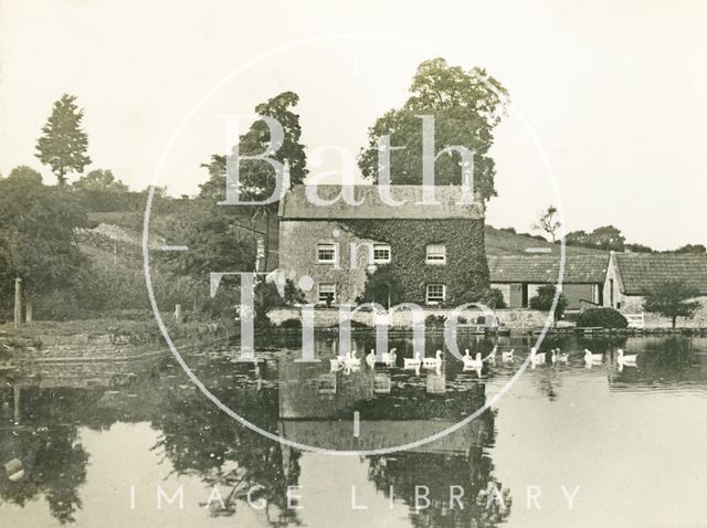 View of river, Marksbury, Somerset 1928