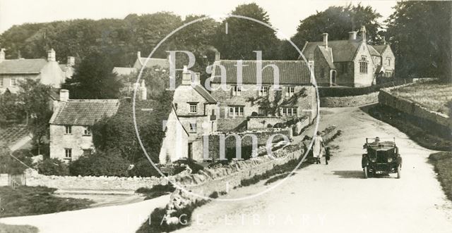 View of road, Marksbury, Somerset 1928