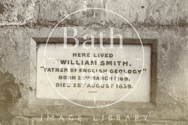 William Smith Plaque at Tucking Mill c.1890