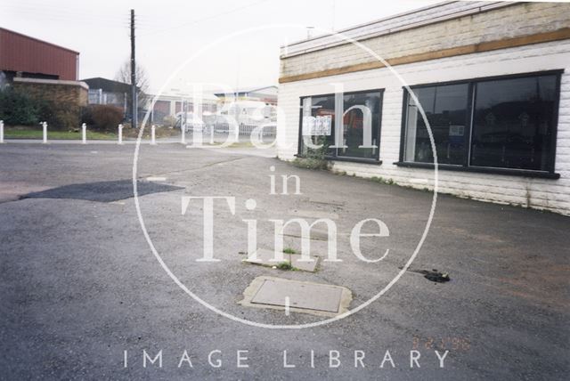 Forecourt, Somer Garage Site, Midsomer Norton, Somerset 1996