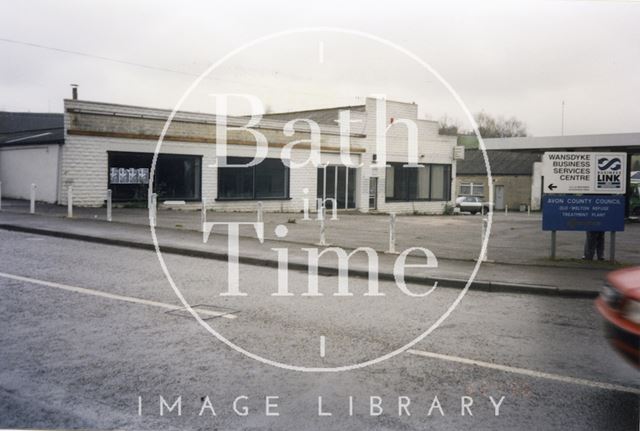 Forecourt, Somer Garage Site, Midsomer Norton, Somerset 1996