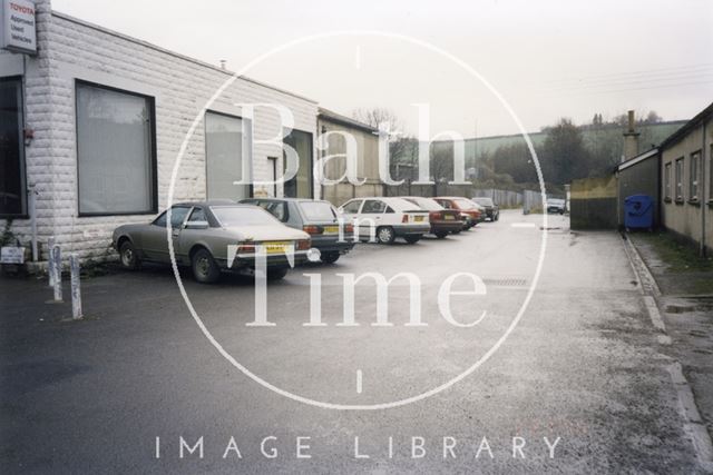 Cars, Somer Garage Site, Midsomer Norton, Somerset 1996