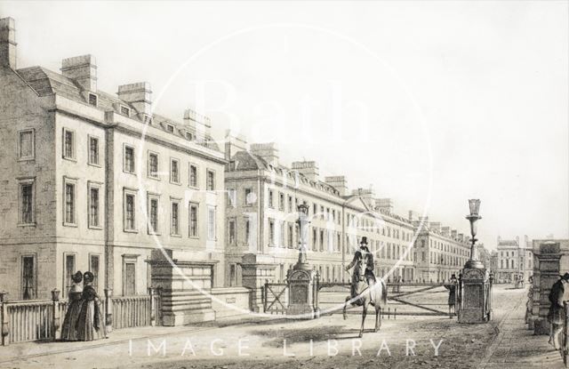 North Parade, Bath c.1837