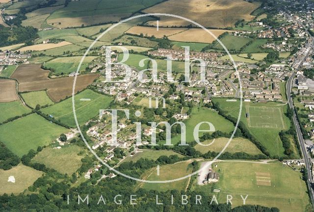 Aerial view, Peasedown St. John, Somerset 1993