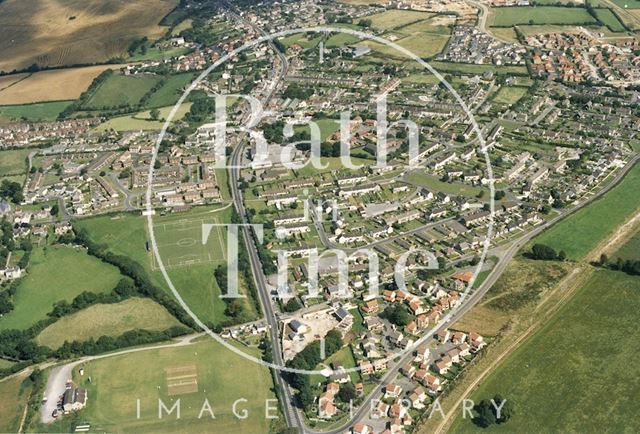 Aerial view, Peasedown St. John, Somerset 1993