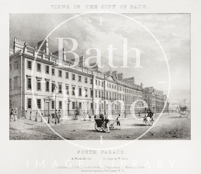 South Parade, Bath 1829