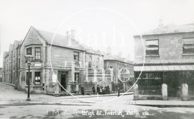 High Street and Mill Lane, Twerton, Bath c.1910