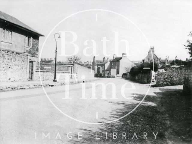 High Street and Rose Cottage, Twerton, Bath c.1936