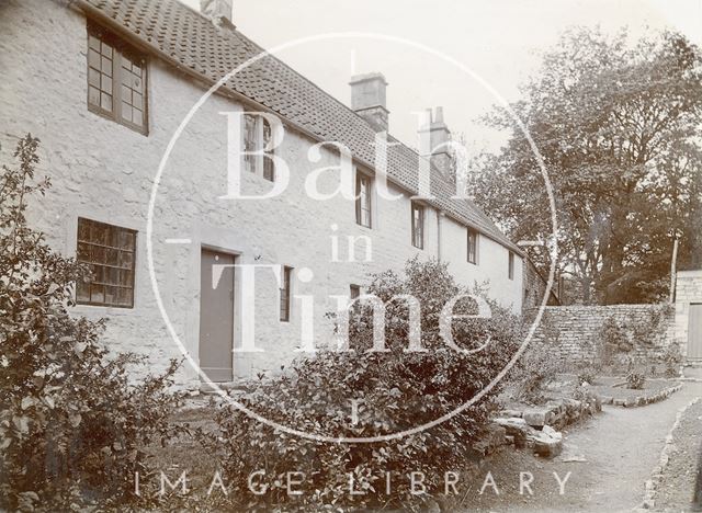 Terraced houses on How Hill, Twerton, Bath c.1880