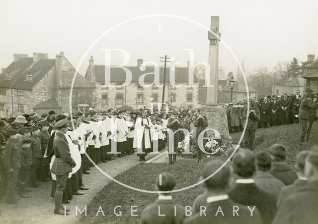 War Memorial, Twerton, Bath c.1920