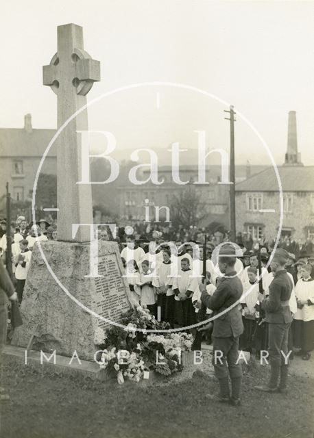 War Memorial, Twerton, Bath c.1920