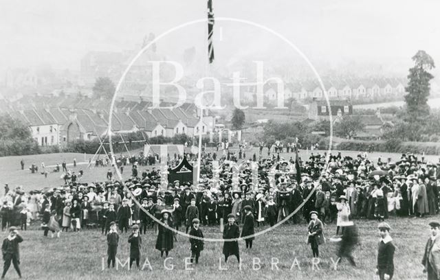 Opening of Innox Park, Twerton, Bath 1909