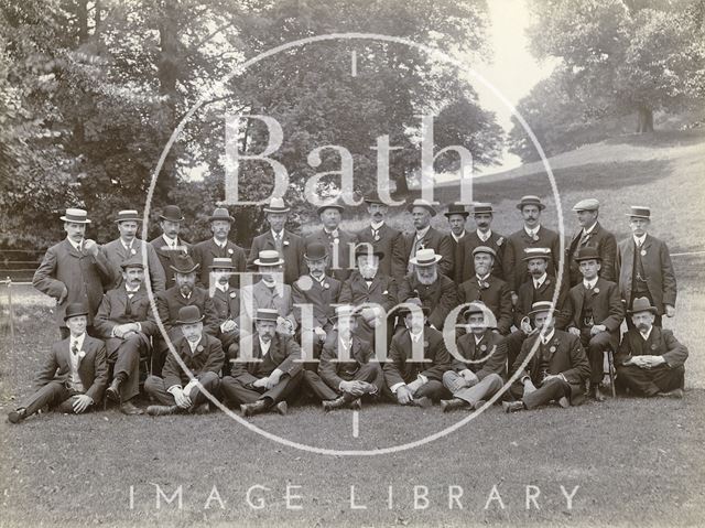 Twerton Flower Show committee, Twerton, Bath c.1910?