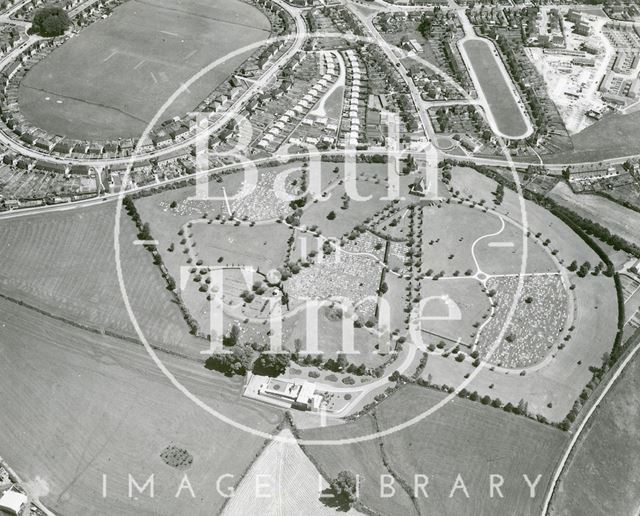 Aerial view of Whiteway, Twerton, Bath 1965