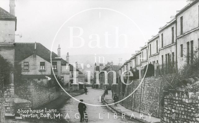 Shophouse Lane, Twerton, Bath c.1905