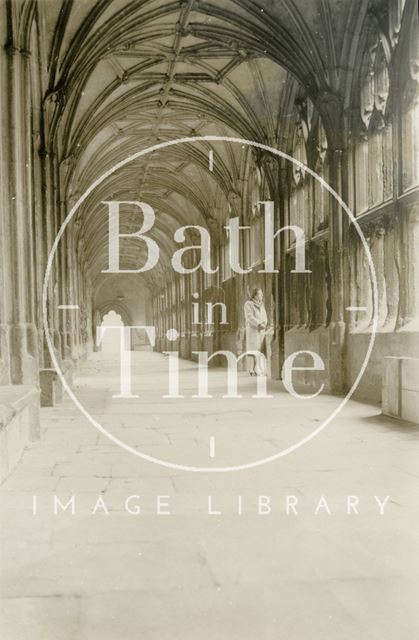 Cloister, Wells Cathedral, Somerset 1945