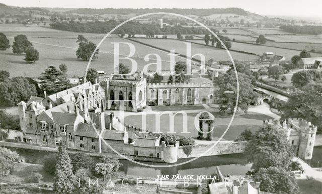 The Bishop's Palace, Wells, Somerset c.1950