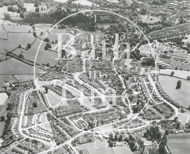 Aerial view, Weston, Bath 1965