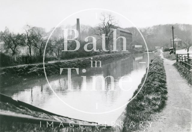 The Cut on the Avon Navigation, Weston, Bath c.1935