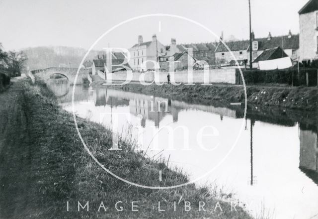 The Cut on the Avon Navigation, Weston, Bath c.1936