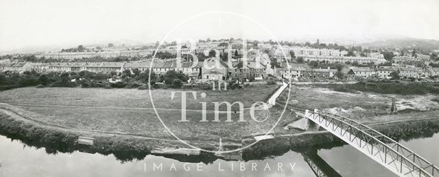 Panorama of Lower Weston, Bath c.1950