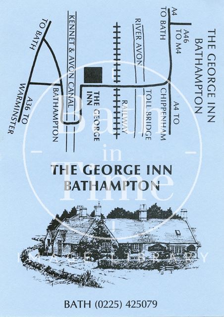 The George Inn, Bathampton near Bath 1995