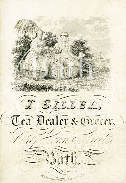 I. Giller, 17, Horse Street, Bath c.1825