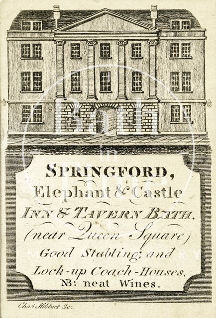 Springford near Queen Square, Bath c.1805