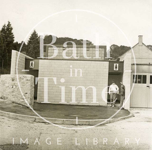 New public toilets in Twerton, Bath 1971