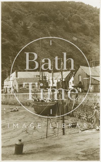 The quayside, Minehead, Somerset c.1927