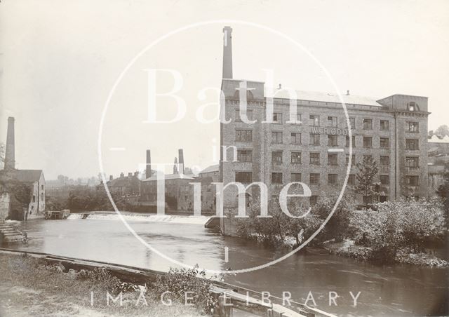 Cook's factory, Twerton, Bath c.1890