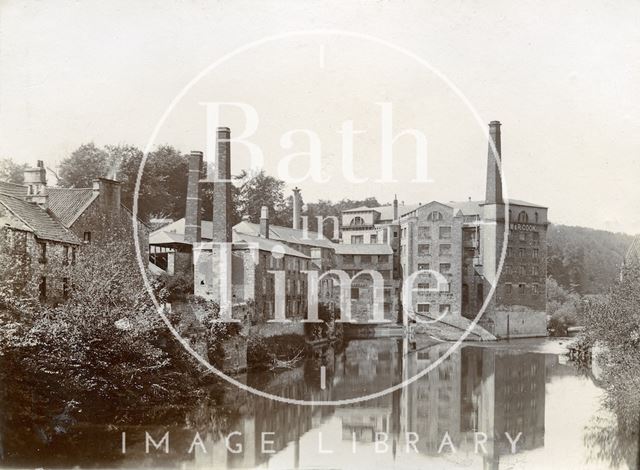 Cook's factory, Twerton, Bath c.1890