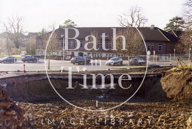 Limestone quarry, Combe Park, Weston, Bath 2001