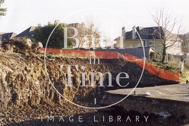 Limestone quarry, Combe Park, Weston, Bath 2001