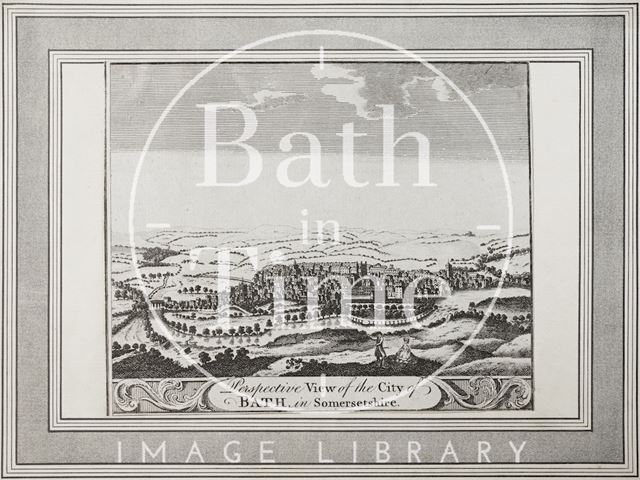 Perspective View of the City of Bath in Somersetshire 1784