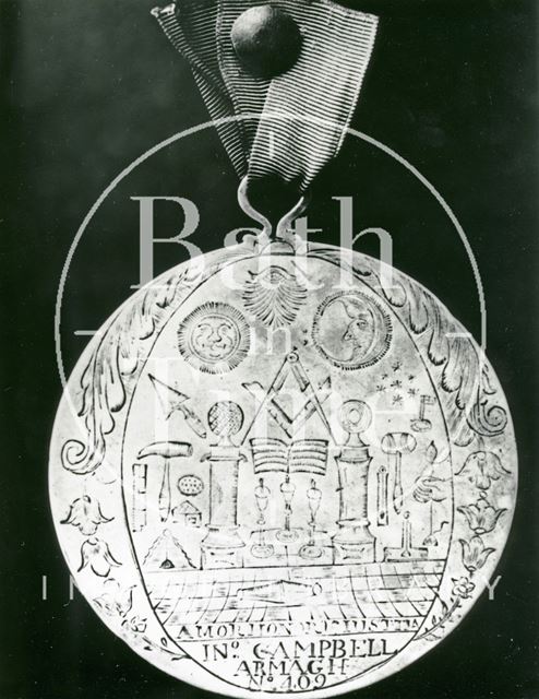 Medal presented to Ralph Allen by the Duke of Cumberland in 1752