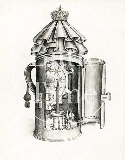 Lantern made and presented by Sir John Harington to King James I