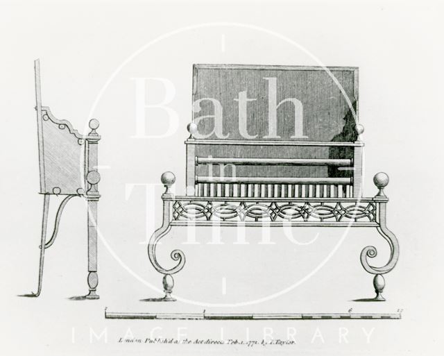 Stove grate from Mailers Assistant 1771