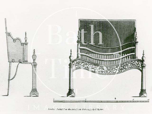 Stove grate from Mailers Assistant 1771