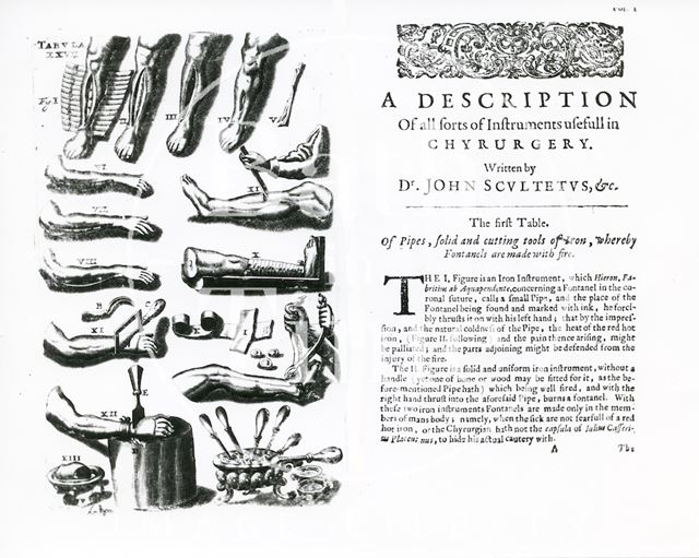 Chirurgery by Dr. John Scultetus 1674