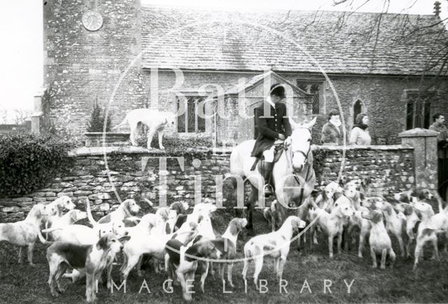 The Beaufort Hunt at Badminton Park, Gloucestershire 1996