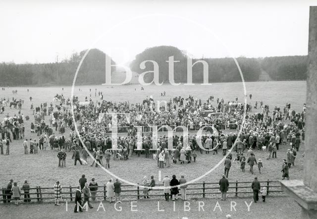 The Beaufort Hunt at Badminton Park, Gloucestershire 1996