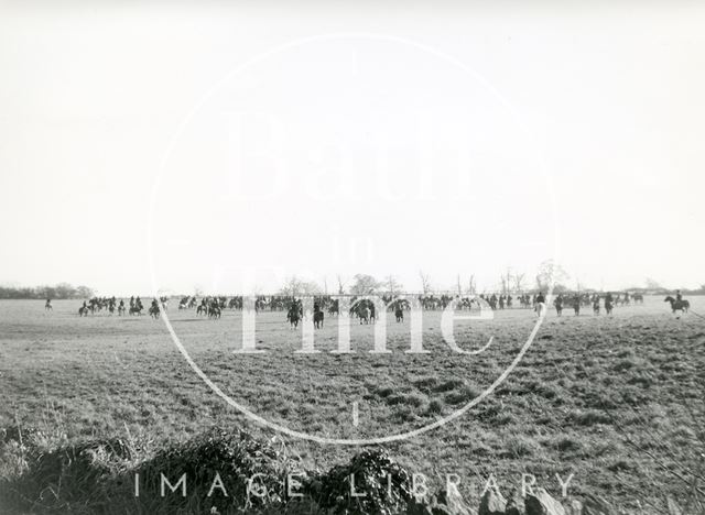 The Beaufort Hunt at Badminton Park, Gloucestershire 1996