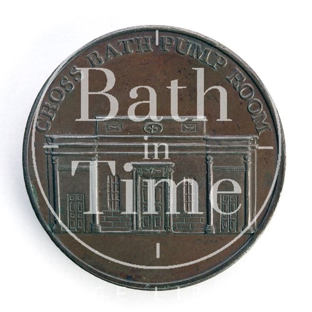 Bath token of the Cross Bath Pump Room c.1797-1798