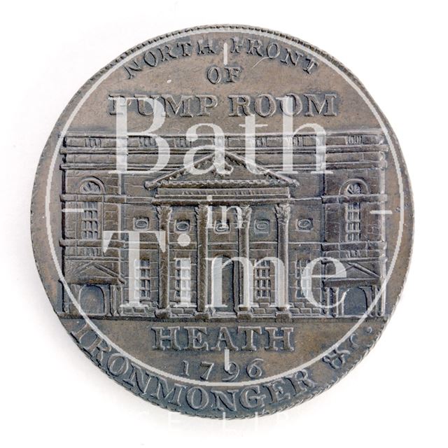 Bath token of the North Front of the Pump Room c.1797-1798