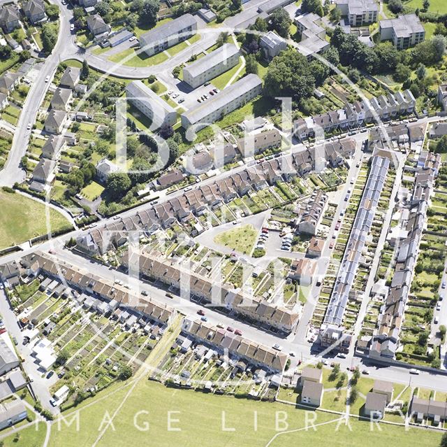 Aerial view of Larkhall, Bath c.1982