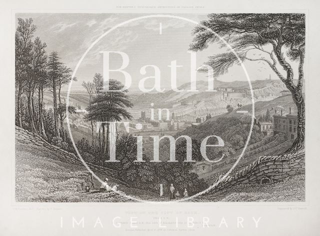 View of the City of Bath 1829