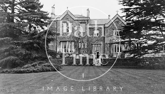 The rear of the Priory, Weston Lane, Bath c.1910