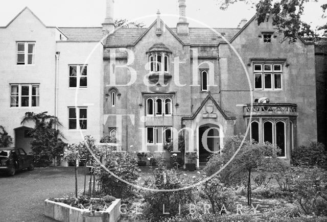 The front of the Priory, Weston Lane, Bath c.1990