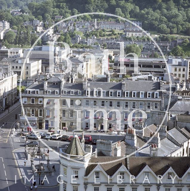 View from the roof of the Empire Hotel, Bath 1996